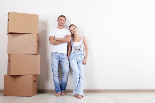 Removal team planning a move in Palmers Green