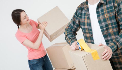 Man and van service helping with a local move in Palmers Green