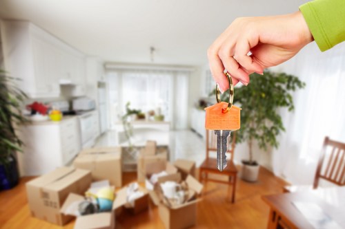 Local office move logistics with loading and access considerations