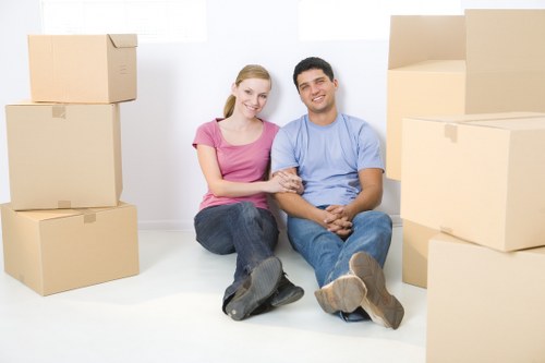 Moving van service for homes in Palmers Green