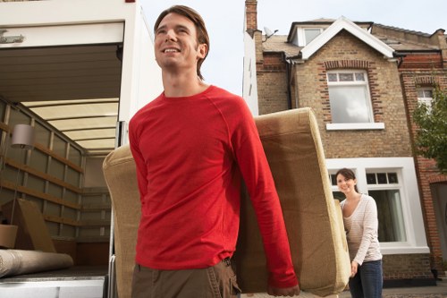 Example local move from a flat or terrace in Palmers Green