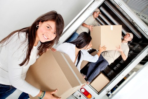 Packing and loading furniture for a move in Palmers Green