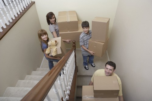 Business and residential removals vehicle for Palmers Green customers